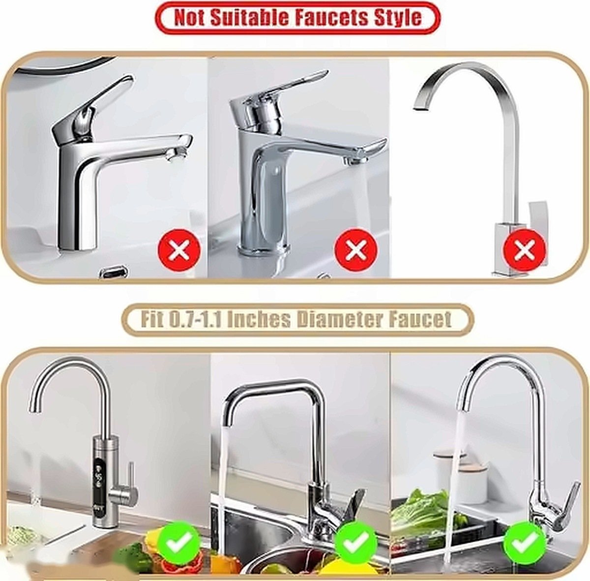 Stainless Steel Faucet Sponge Holder – Over-Faucet Sink Caddy Organizer (Silver) - Image 4